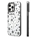 Apple iPhone 15 Pro Max Uyumlu Kılıf Magsafe Şarj Özellikli Polka Dot Desenli Youngkit Spots Serisi Kapak - 1