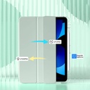 ​Apple iPad Air 11 2024 Kılıf Magnetik Ayrılabilen Airbagli Zore Sliding Tablet Kılıfı - 14