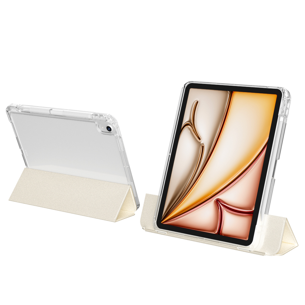 ​Apple iPad Air 11 2024 Uyumlu Kılıf Magnetik Ayrılabilen Airbagli Zore Sliding Tablet Kılıfı - 27