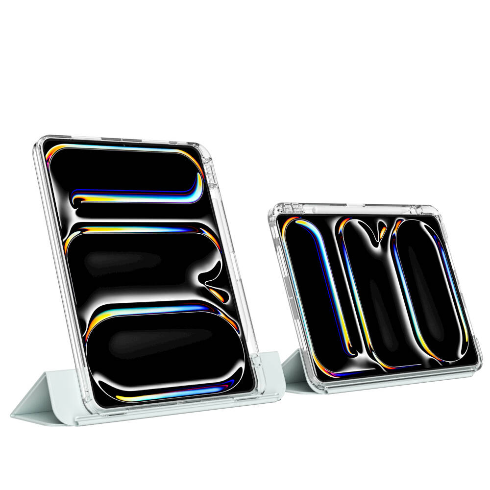 ​​​Apple iPad Pro 11 Uyumlu 2024 Kılıf Magnetik Ayrılabilen Airbagli Zore Sliding Tablet Kılıfı - 2