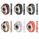 Apple Watch 44mm Uyumlu Kordon Yeni Seri 2023 KRD-02 Silikon Strap Kayış - 1