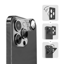 Apple iPhone 15 Pro Uyumlu ​​​Max Wiwu Lens Guard Metal Kamera Lens Koruyucu - 1
