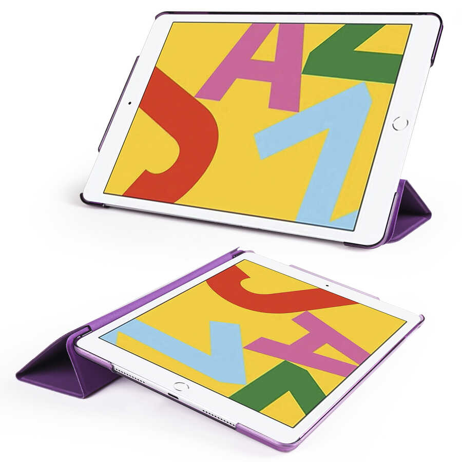 Apple iPad Pro 10.5 Uyumlu (7.Nesil) Zore Smart Cover Standlı 1-1 Kılıf - 3