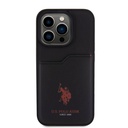 Apple iPhone 15 Pro Uyumlu Kılıf U.S. Polo Assn. Orjinal Lisanslı Baskı Logolu PU Kartlıklı Kapak - 2