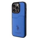 Apple iPhone 15 Pro Uyumlu Kılıf U.S. Polo Assn. Orjinal Lisanslı Baskı Logolu PU Kartlıklı Kapak - 8