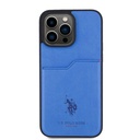 Apple iPhone 15 Pro Max Uyumlu Kılıf U.S. Polo Assn. Orjinal Lisanslı Baskı Logolu PU Kartlıklı Kapak - 2