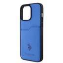 Apple iPhone 15 Pro Max Uyumlu Kılıf U.S. Polo Assn. Orjinal Lisanslı Baskı Logolu PU Kartlıklı Kapak - 5