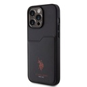Apple iPhone 15 Pro Max Uyumlu Kılıf U.S. Polo Assn. Orjinal Lisanslı Baskı Logolu PU Kartlıklı Kapak - 8