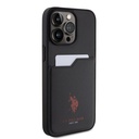Apple iPhone 15 Pro Max Uyumlu Kılıf U.S. Polo Assn. Orjinal Lisanslı Baskı Logolu PU Kartlıklı Kapak - 10