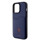 Apple iPhone 15 Pro Max Uyumlu Kılıf U.S. Polo Assn. Orjinal Lisanslı Baskı Logolu PU Kartlıklı Kapak - 19