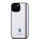 Apple iPhone 15 Uyumlu Kılıf U.S. Polo Assn. Orjinal Lisanslı Üç Renk Şerit Tasarımlı Baskı Logolu Kapak - 2