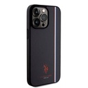 Apple iPhone 15 Pro Max Uyumlu Kılıf U.S. Polo Assn. Orjinal Lisanslı Üç Renk Şerit Tasarımlı Baskı Logolu Kapak - 10