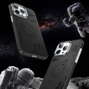 Apple iPhone 15 Plus Uyumlu Kılıf Wiwu KJZ-017 Karbon Fiber 600D Explore Kevlar Kapak - 4