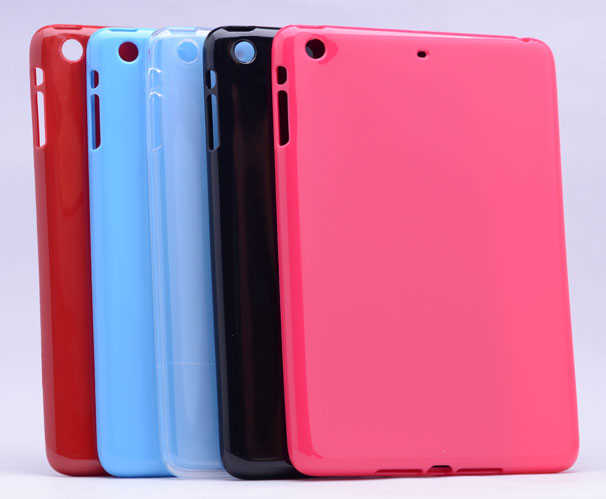 Apple iPad Mini 2-3 Uyumlu Kılıf Zore Tablet Süper Silikon Kapak - 1