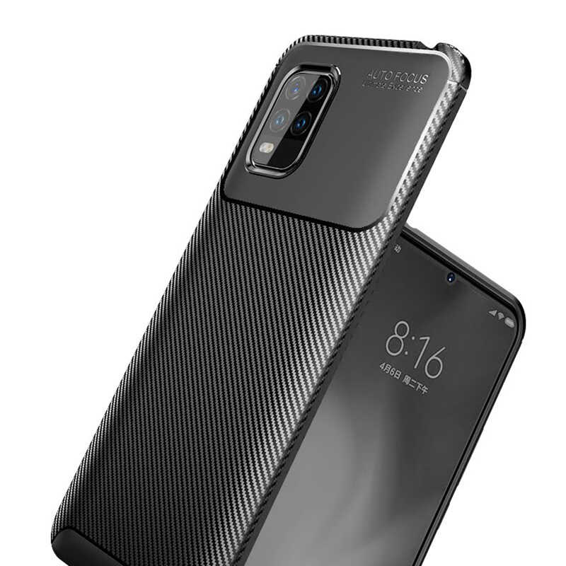 Xiaomi Mi 10 Lite Uyumlu Kılıf Zore Negro Silikon Kapak - 1
