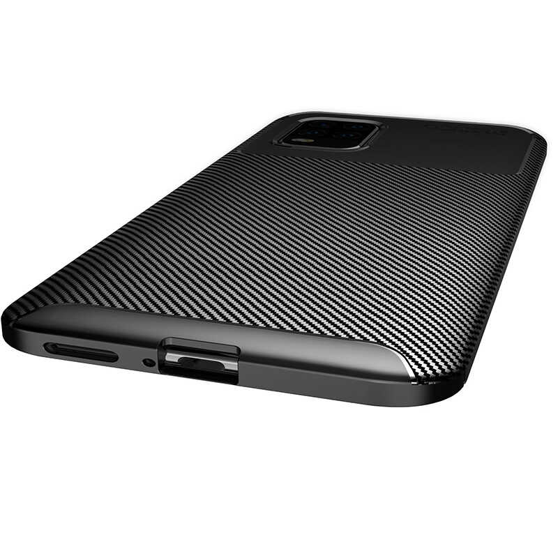 Xiaomi Mi 10 Lite Uyumlu Kılıf Zore Negro Silikon Kapak - 6
