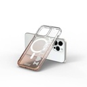 Apple iPhone 15 Pro Max Uyumlu Kılıf Magsafe Şarj Özellikli Transparan Renk Geçişli Wiwu Turkey C Serisi Kapak - 1