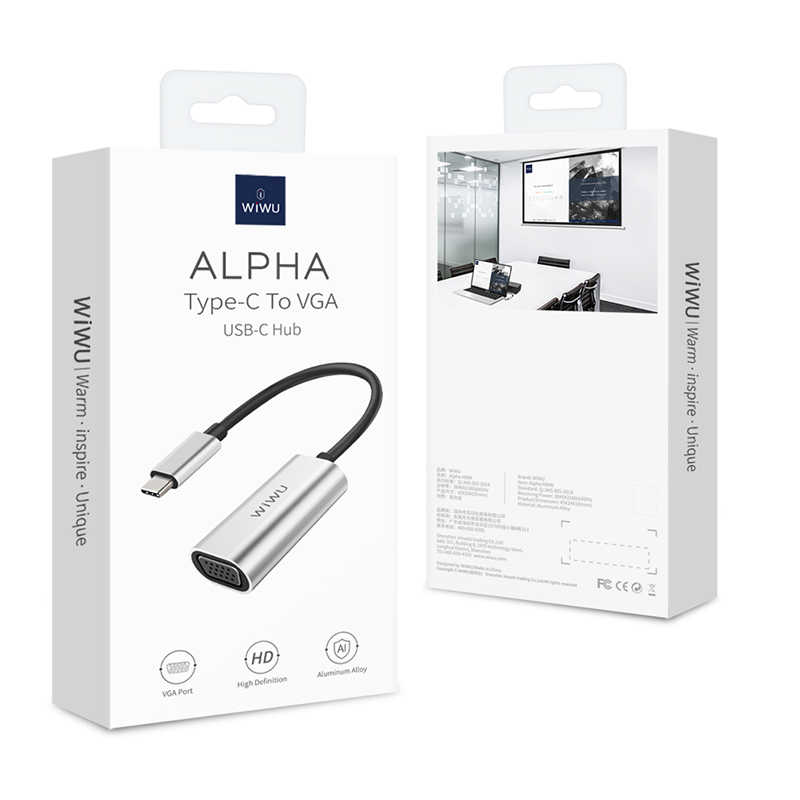 Wiwu Alpha Type-C to VGA Adaptörü - 9