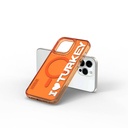 Apple iPhone 15 Pro Uyumlu Kılıf Magsafe Şarj Özellikli I Love Turkey Yazı Desenli Wiwu Turkey E Serisi Kapak - 1