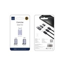 Wiwu Wi-C031 Concise Serisi 3in1 Type-C to USB-A/Type-C/Lightning Adaptör Paketi - 6