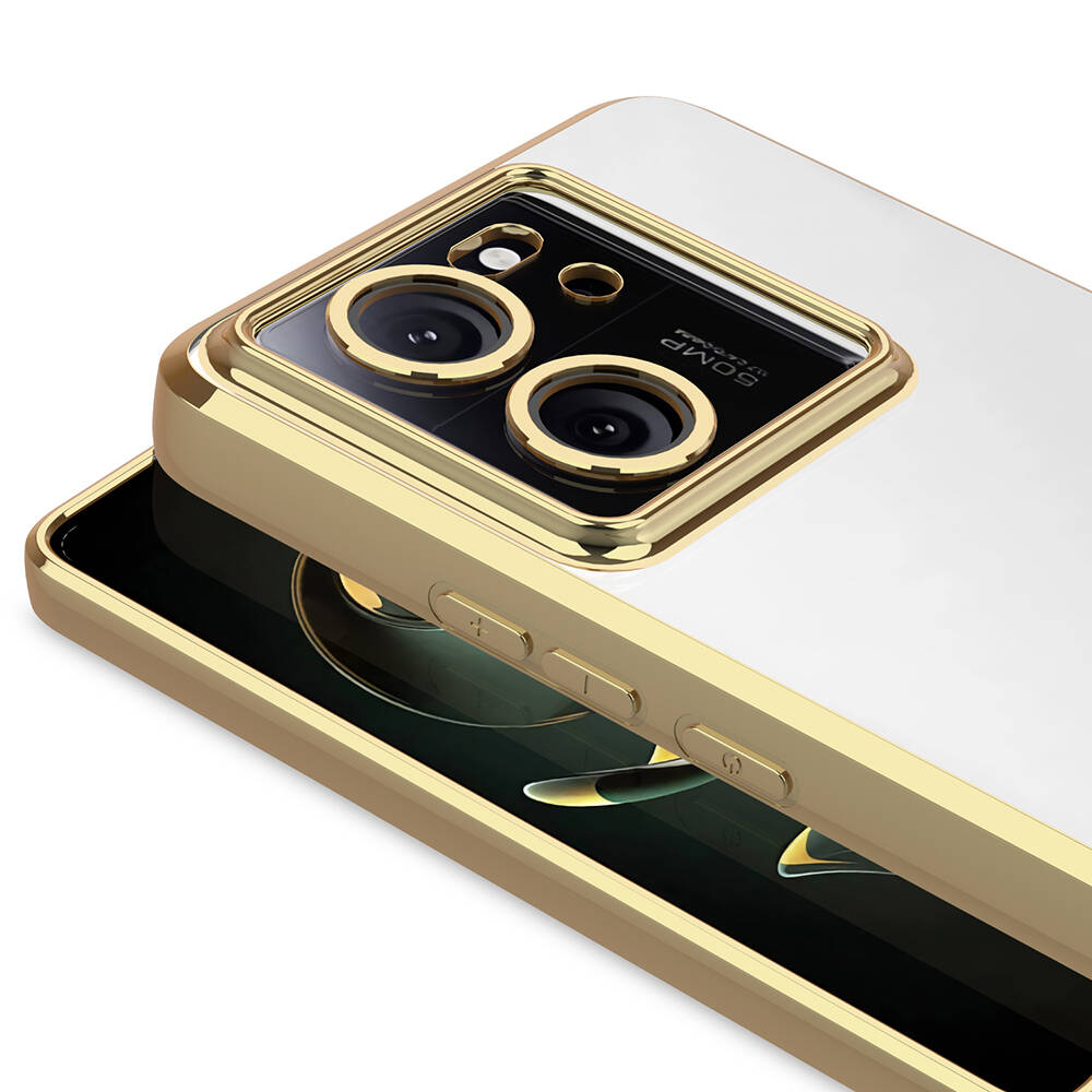 Xiaomi Mi 13T Pro Uyumlu Kılıf Kamera Korumalı Logo Gösteren Zore Omega Kapak - 1