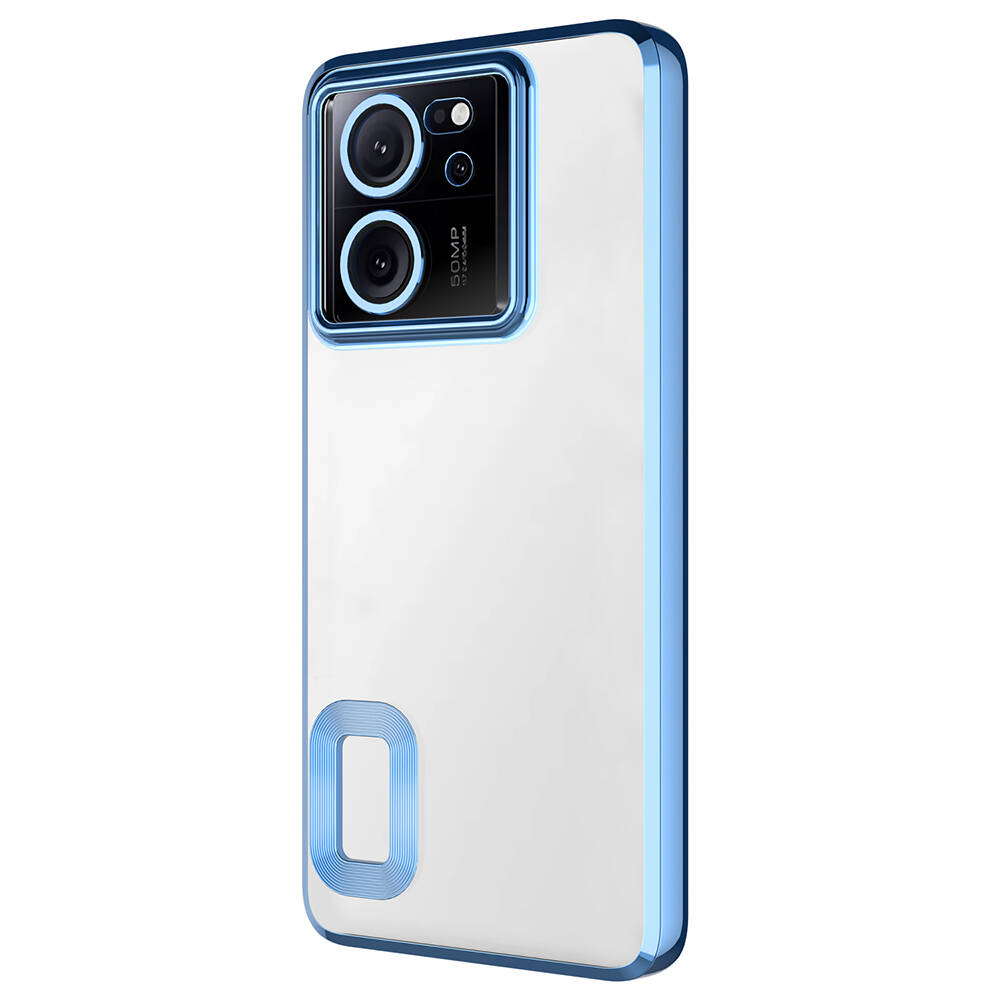 Xiaomi Mi 13T Pro Uyumlu Kılıf Kamera Korumalı Logo Gösteren Zore Omega Kapak - 6