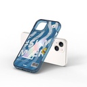 Apple iPhone 15 Uyumlu Kılıf Çift Katman Desenli Wiwu Summer Serisi Kapak - 2
