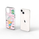 Apple iPhone 15 Uyumlu Kılıf Çift Katman Desenli Wiwu Summer Serisi Kapak - 12
