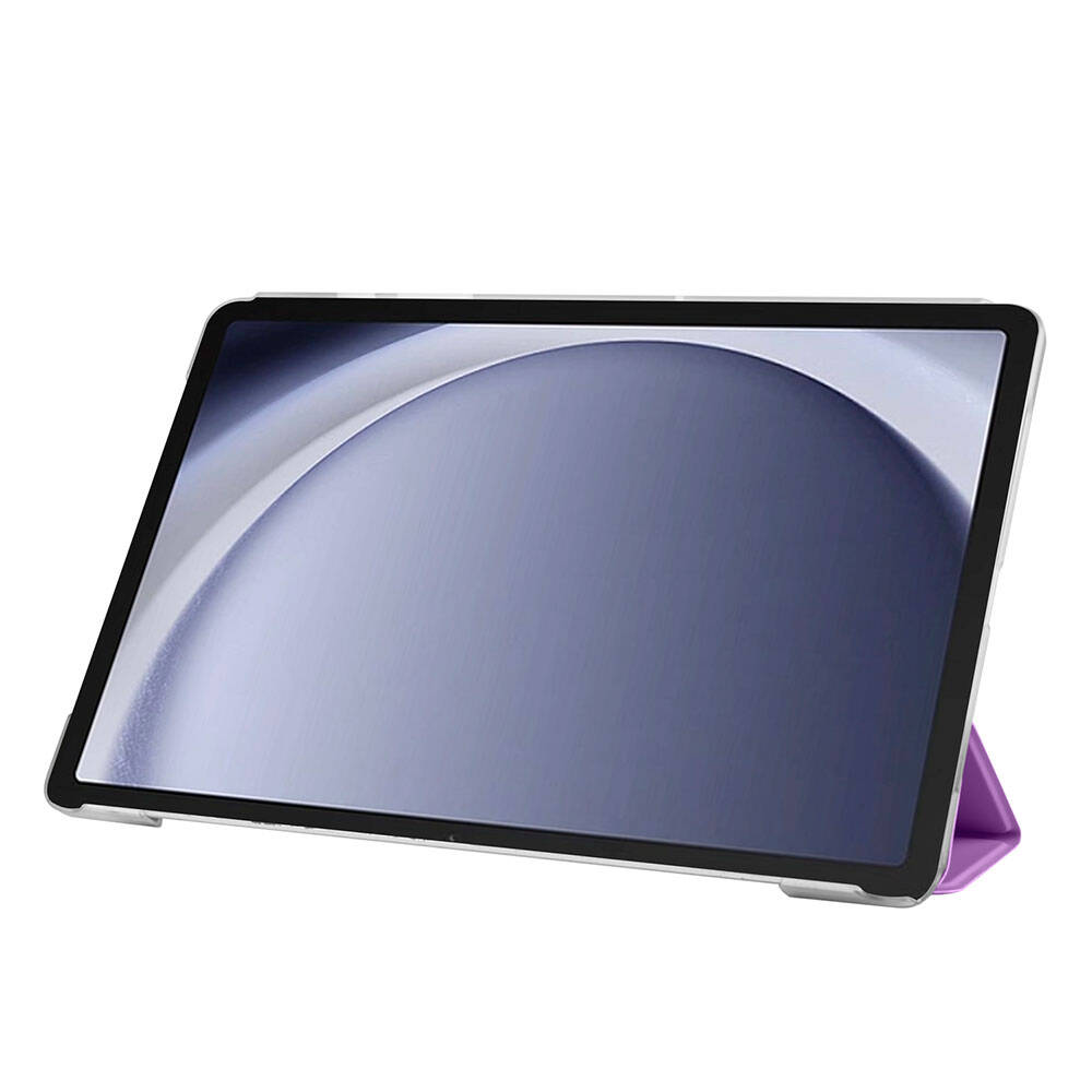 Samsung Galaxy Tab A9 Plus Uyumlu Zore Smart Cover Standlı 1-1 Kılıf - 5