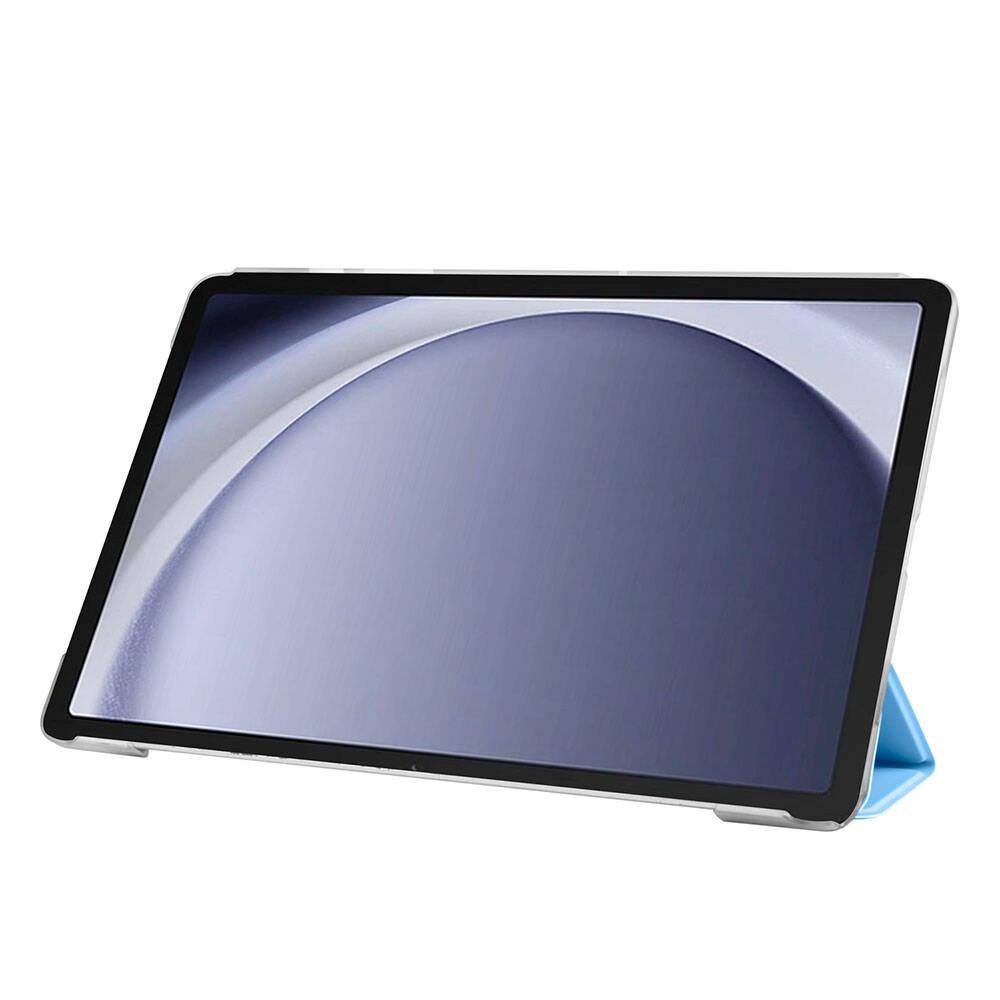 Samsung Galaxy Tab A9 Plus Uyumlu Zore Smart Cover Standlı 1-1 Kılıf - 29