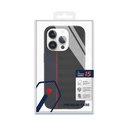 Apple iPhone 15 Pro Max Uyumlu Kılıf Wiwu LCC-107 Karbon Fiber Magsafe Şarj Özellikli Kamera Korumalı Kabon Kapak - 4