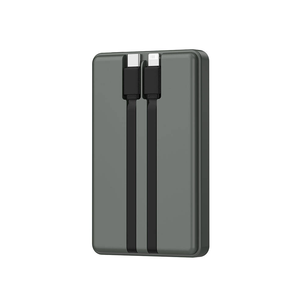 Wiwu Wi-P004 Trunk Serisi Type-C Lightning Çıkışlı Taşınabilir Powerbank PD 22.5W 10000mAh - 2