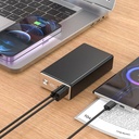 Wiwu Wi-P006 Rock LED Ekranlı Taşınabilir Powerbank PD 20W 20000mAh - 4