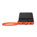 Wiwu Wi-P007 LED Ekranlı Akıllı Saat Kablosuz Şarj Özellikli Taşınabilir Powerbank 10000mAh 22.5W - 1