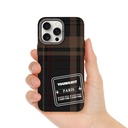 Apple iPhone 14 Pro Uyumlu Kılıf Ekose Desenli Youngkit Gezhi Serisi Kapak - 2