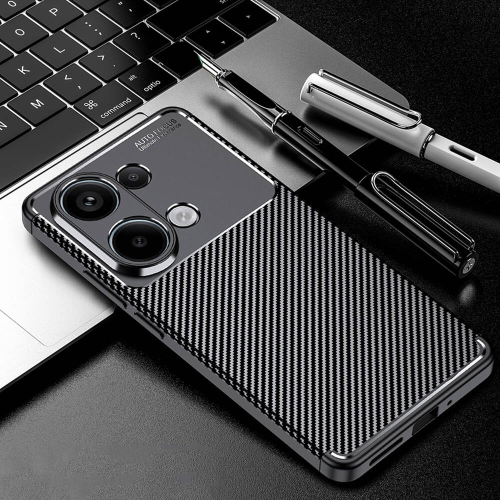 Xiaomi Redmi Note 13 Pro Uyumlu 4G Kılıf Zore Negro Silikon Kapak - 9