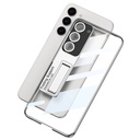 Samsung Galaxy S24 Uyumlu Kılıf Kamera Korumalı Şeffaf Tasarımlı Zore Lego Standlı Kapak - 3
