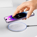 Wiwu Wi-W012 Quantus 15W Hızlı Şarj Özellikli Masaüstü Wireless Şarj Aleti - 9