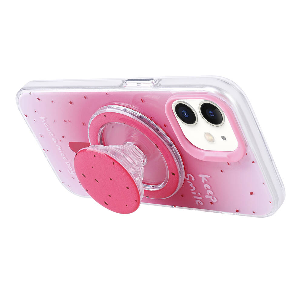 Apple iPhone 11 Uyumlu Kılıf Magsafe Şarj Özellikli Tak-Çıkar Pop Soketli Zore Tiktok Kapak - 7