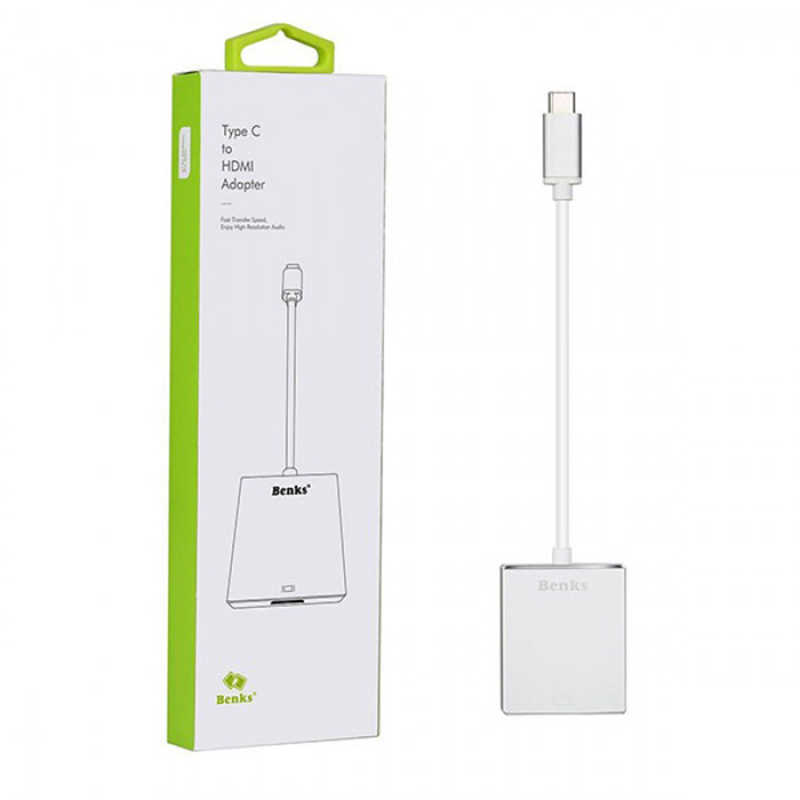 Benks Usb 3.1 Type-C to HDMI Adaptör - 1