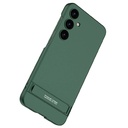 Samsung Galaxy S24 Uyumlu Kılıf Zore Kamera Korumalı Dikey Standlı Ays Kapak - 4