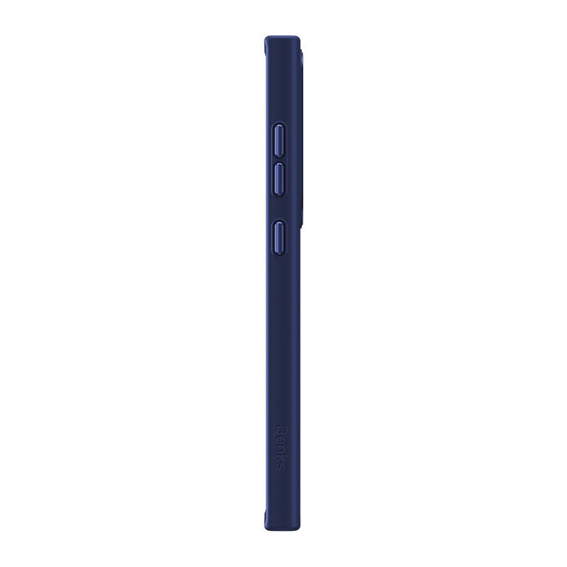 Samsung Galaxy S24 Ultra Uyumlu Kılıf Magsafe Şarj Özellikli Şeffaf Arka Yüzey Benks MagClap TPU Çerçeve Kapak - 5