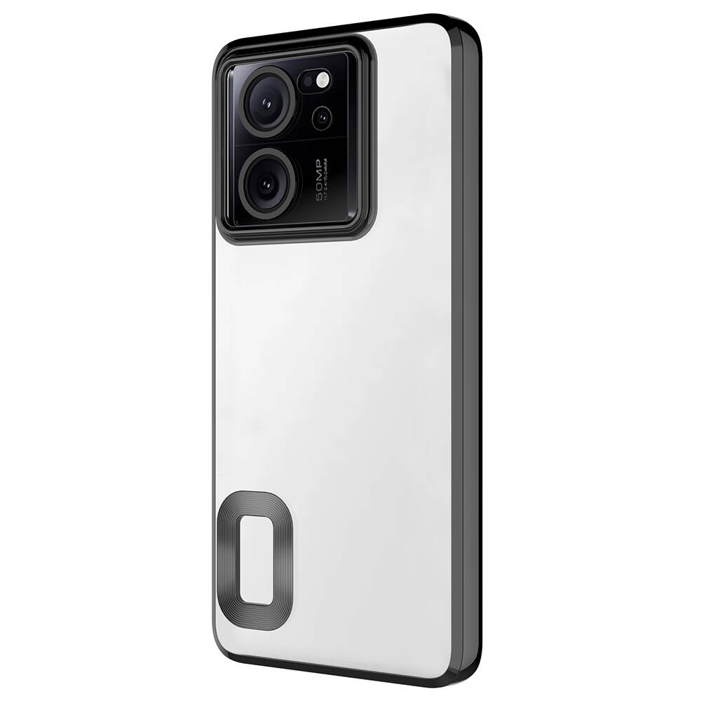 Xiaomi Mi 13T Uyumlu Kılıf Kamera Korumalı Logo Gösteren Zore Omega Kapak - 7
