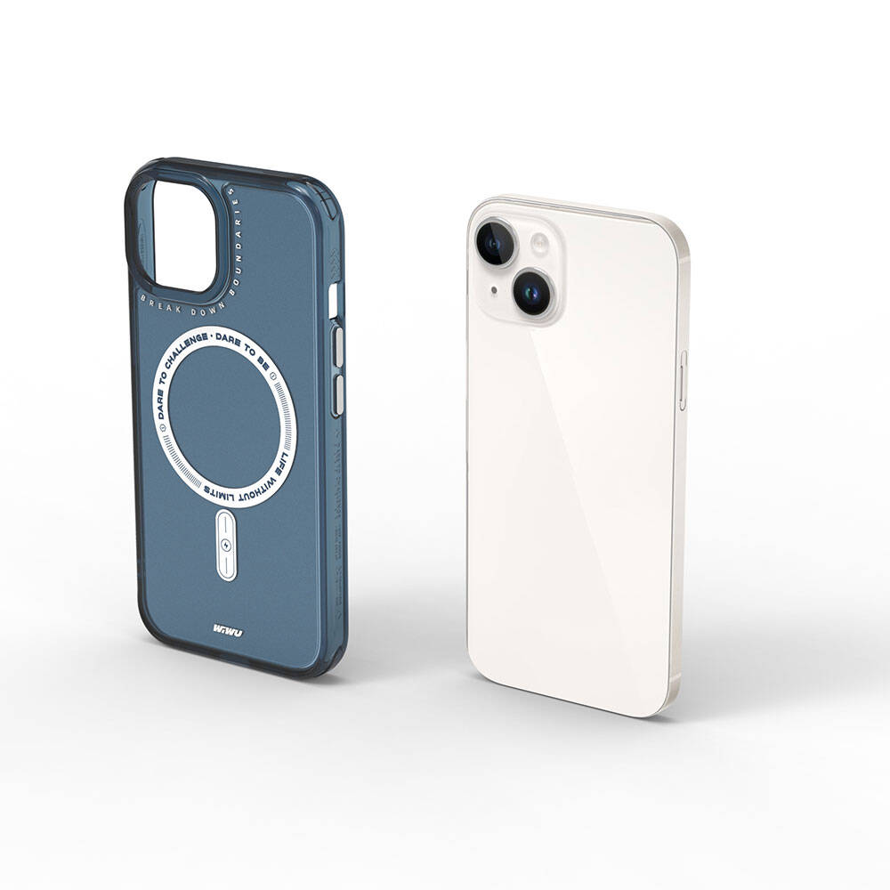 Apple iPhone 15 Uyumlu Kılıf Magsafe Şarj Özellikli Wiwu Basic Color J Serisi Kapak - 10