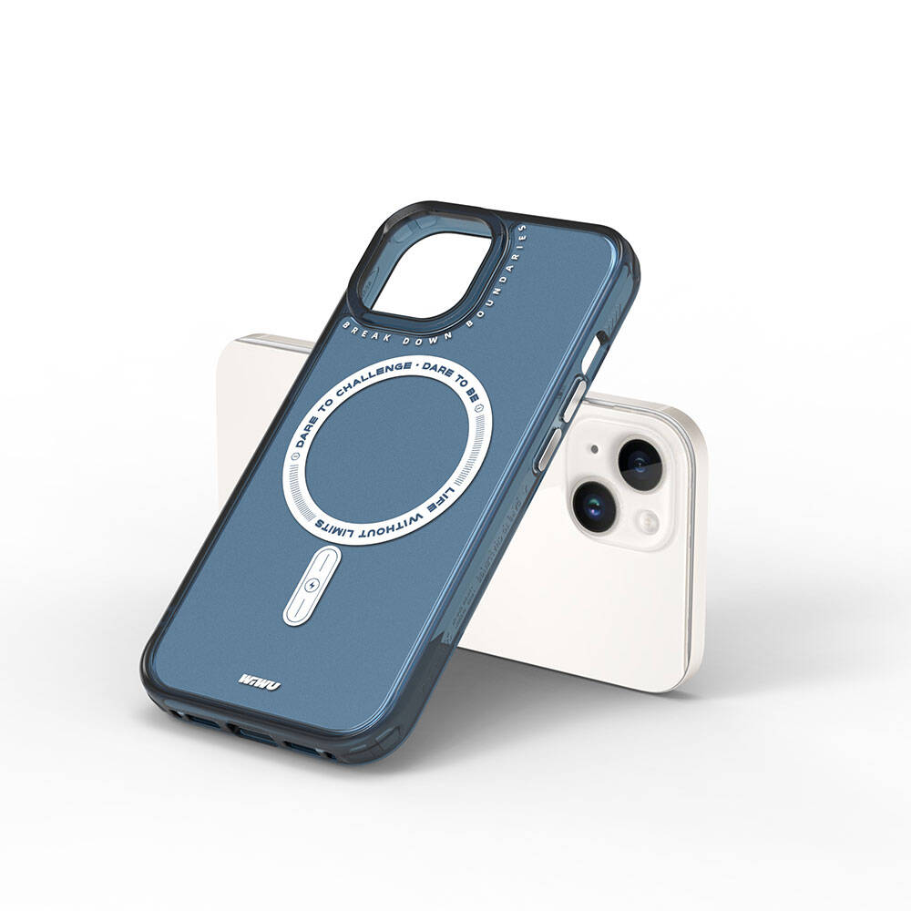 Apple iPhone 15 Uyumlu Kılıf Magsafe Şarj Özellikli Wiwu Basic Color J Serisi Kapak - 11
