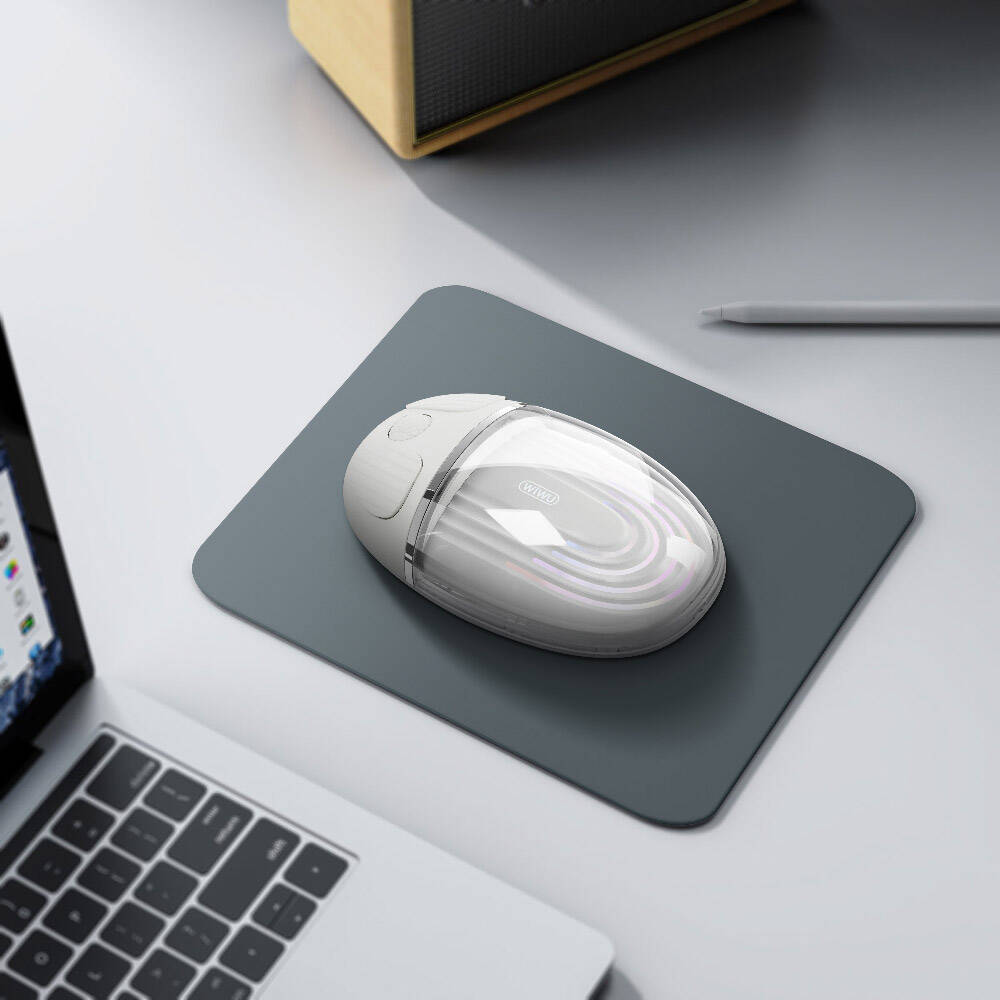 Wiwu WM109 Magic Wimice Serisi Şeffaf Tasarımlı Kablosuz Mouse 1200 DPI - 1