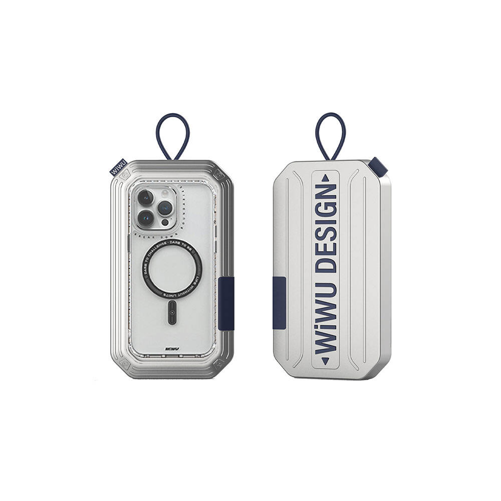 Apple iPhone 15 Pro Uyumlu Kılıf Magsafe Şarj Özellikli Wiwu Basic Color J Serisi Kapak - 13