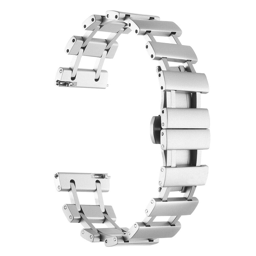 Huawei Honor Magic 2 46mm Uyumlu Zore KRD-96 22mm Metal Kordon - 3