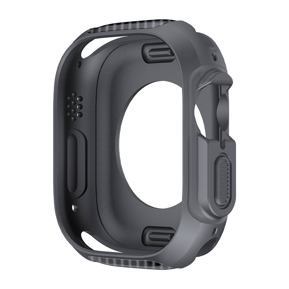 Apple Watch Ultra 49mm Uyumlu Silikon TPU Kasa Koruyucu Zore Watch Gard 31 - 1