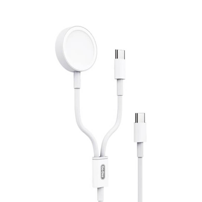 Go Des GD-UC603 2in1 Magnetik Wireless Type-C PD Hızlı Şarj Kablosu 65W 1.2M - 3